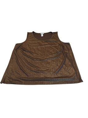 CATHERINES brown  Shimmer Tank